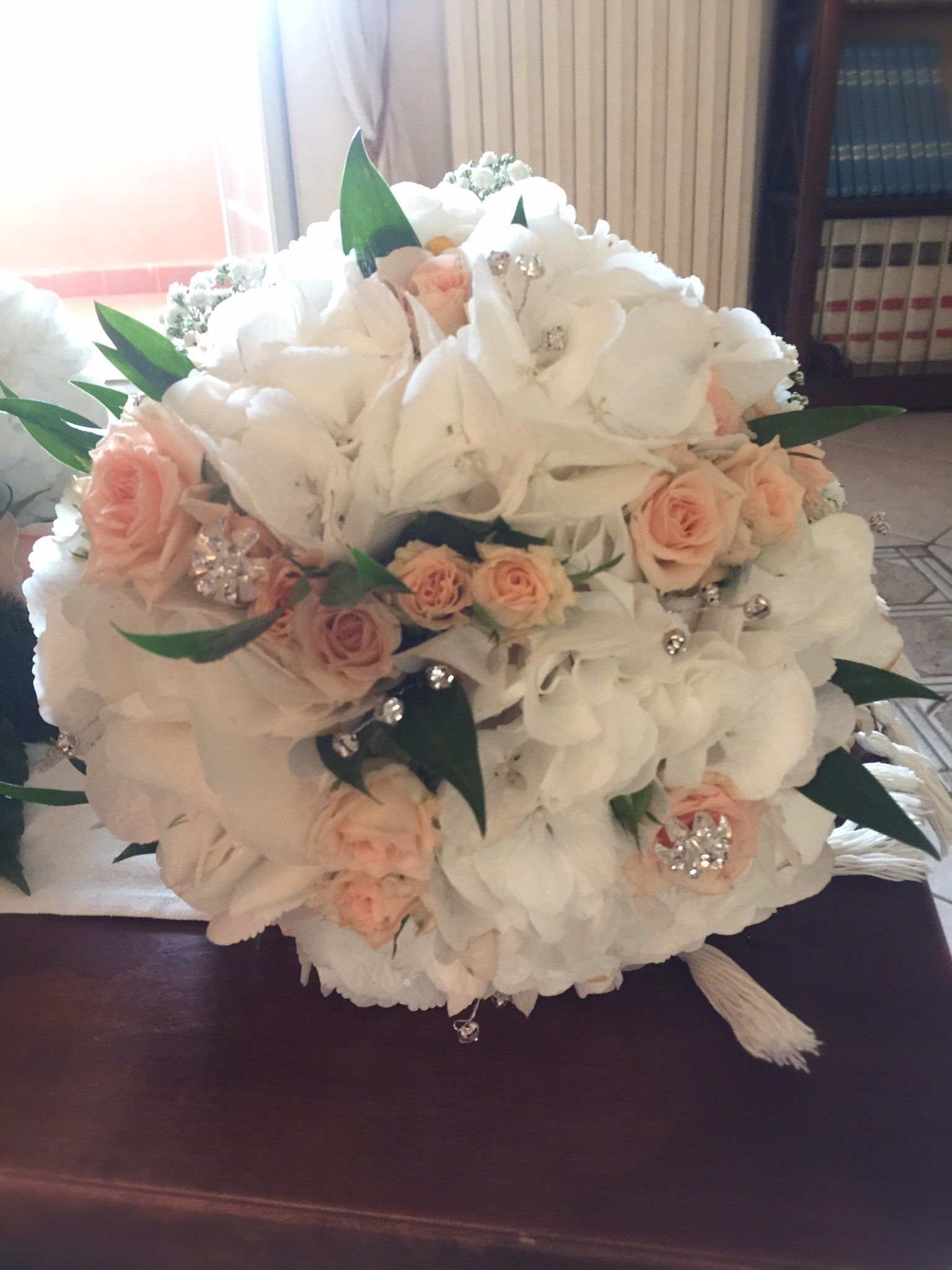 bouquet sposa con brillanti