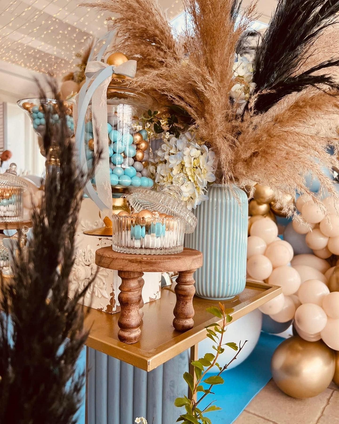 allestimenti floreali candy table