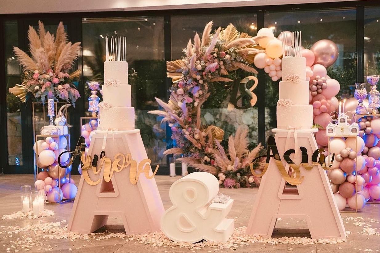 allestimenti diciotto anni