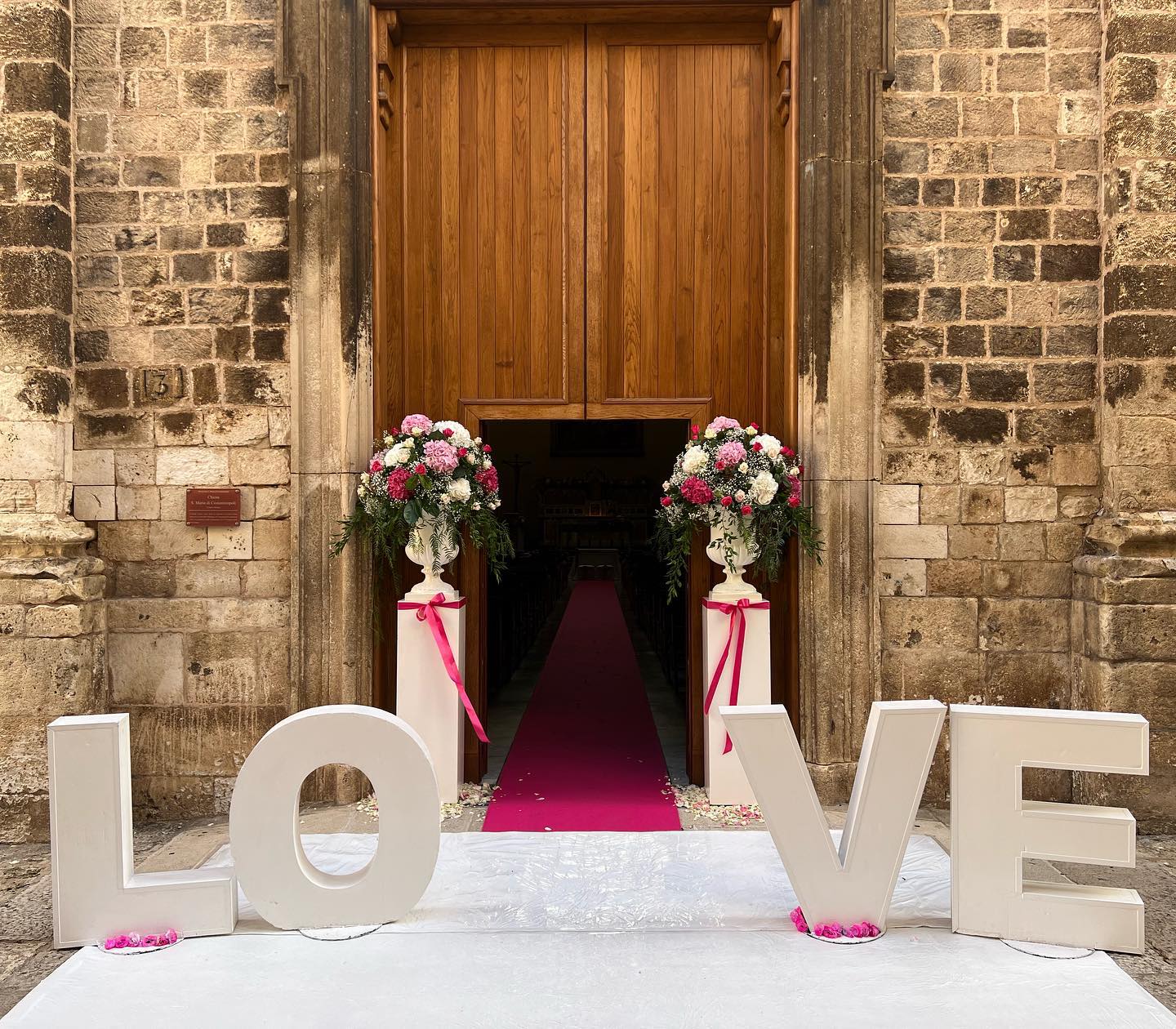 creazioni floreali chiesa