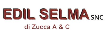Logo reading &ldquo;EDIL SELMA SNC&rdquo; in red, with &ldquo;di Zucca A & C&rdquo; below on a white background