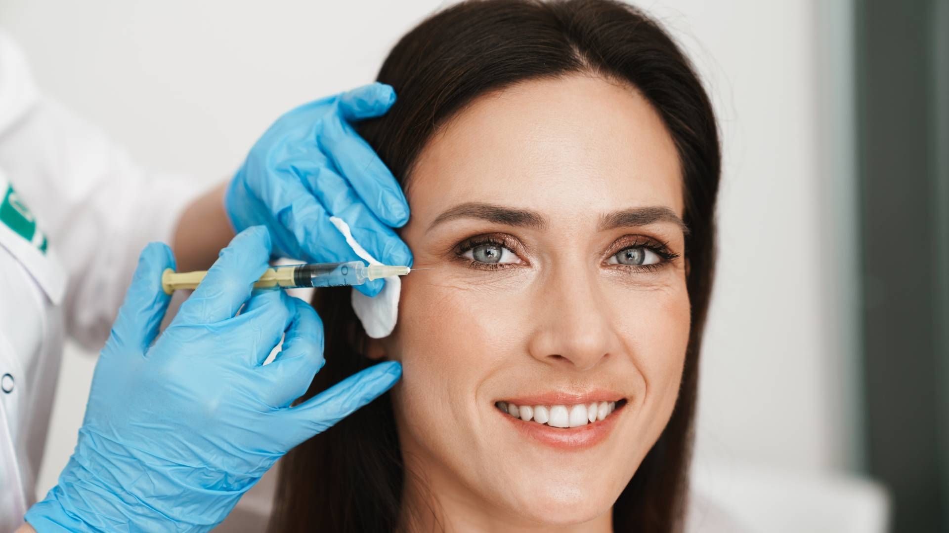A client receiving Botox injections near Lexington and Richmond, Kentucky (KY)