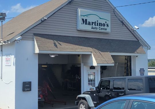 Front of Martino's Auto Center - Doylestown Auto Repair