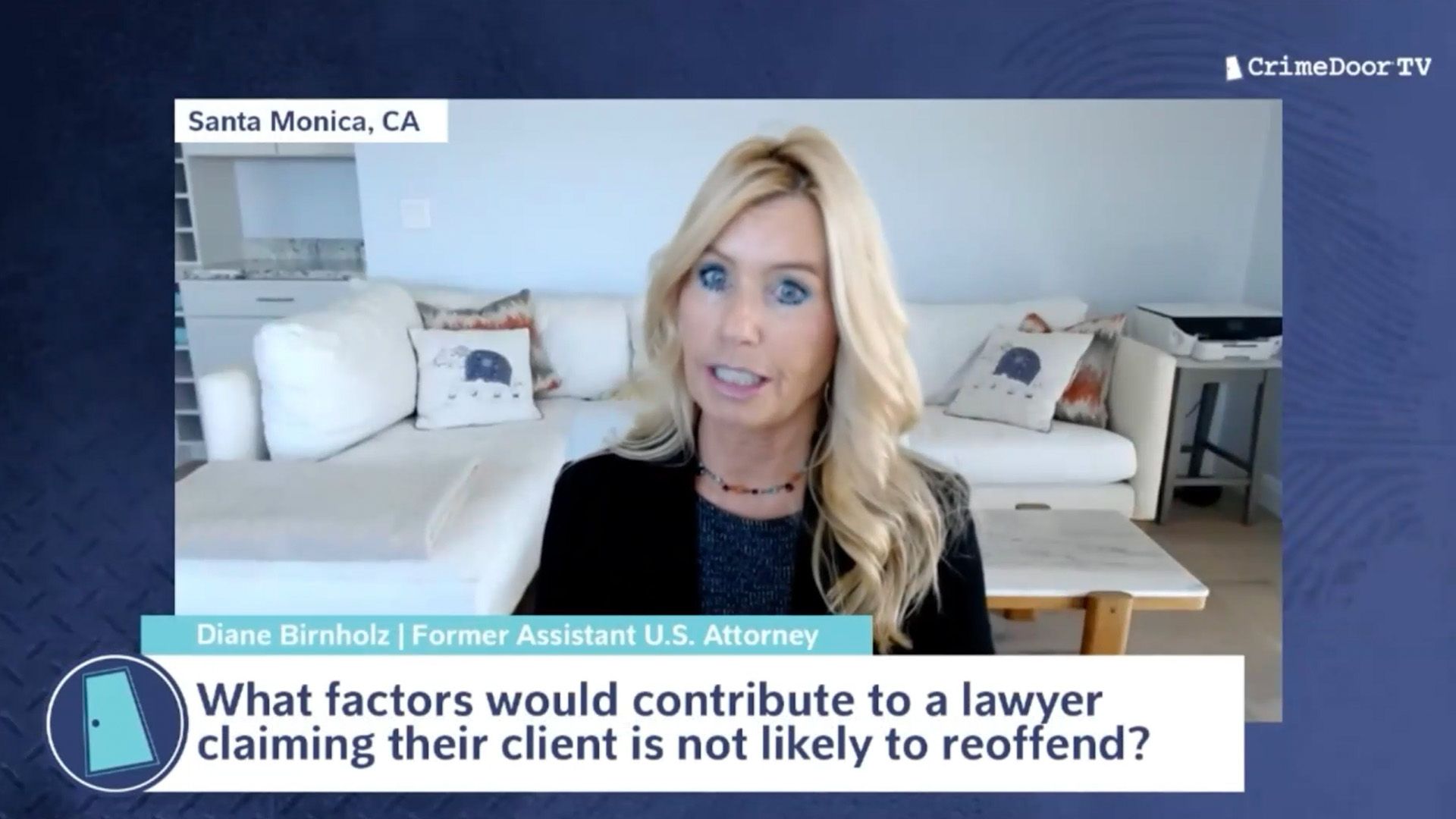 Diane Birnholz offers criminal law expertise on CrimedoorTV