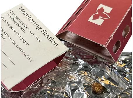 A red box that says monitoring station on it