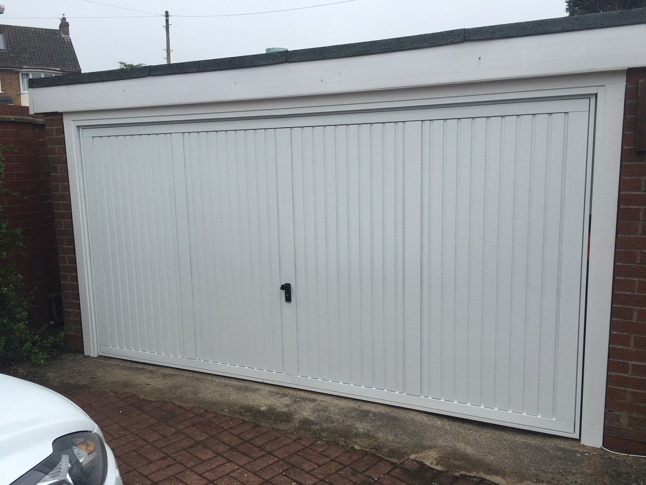 Wide garage doors