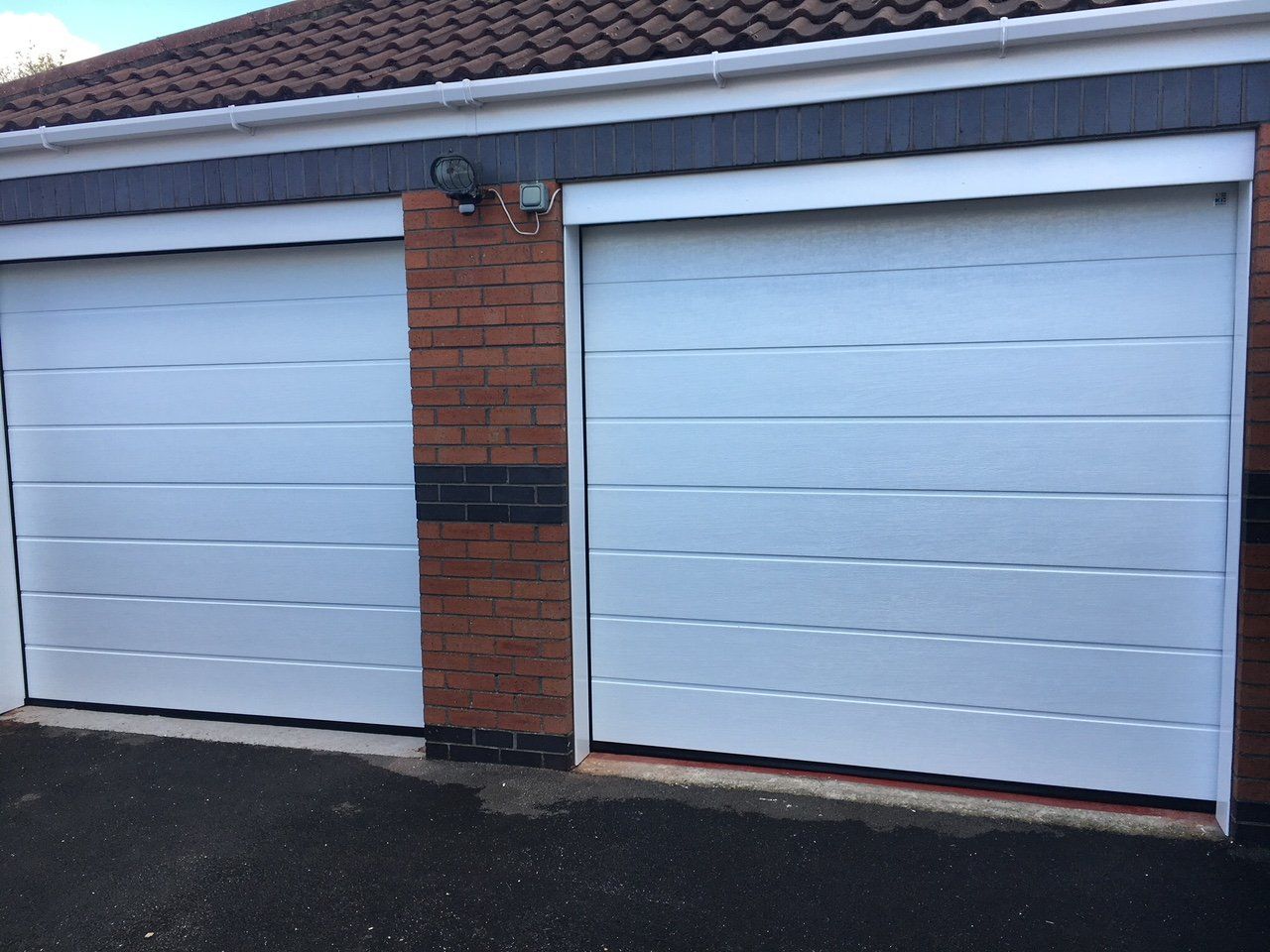 Modern design garage doors