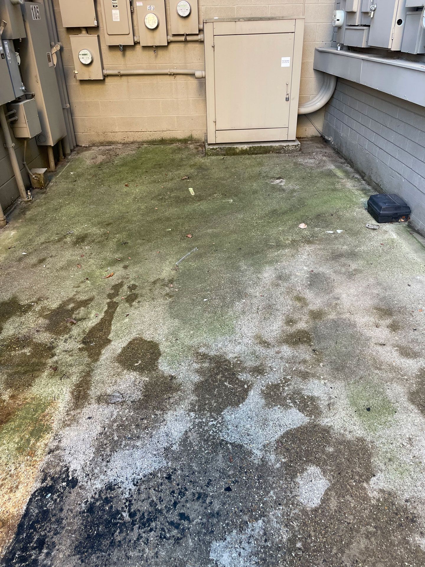 Dirty Floor With Electrical Boxes – Fort Worth, TX – Dorsal Professional Services