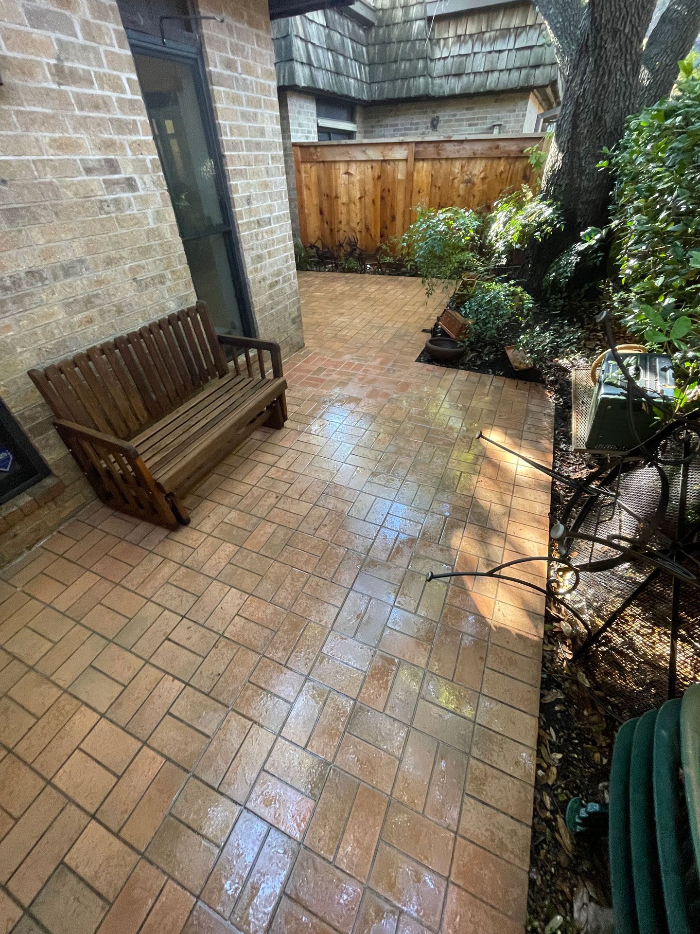 Clean Backyard Floor – Fort Worth, TX – Dorsal Professional Services