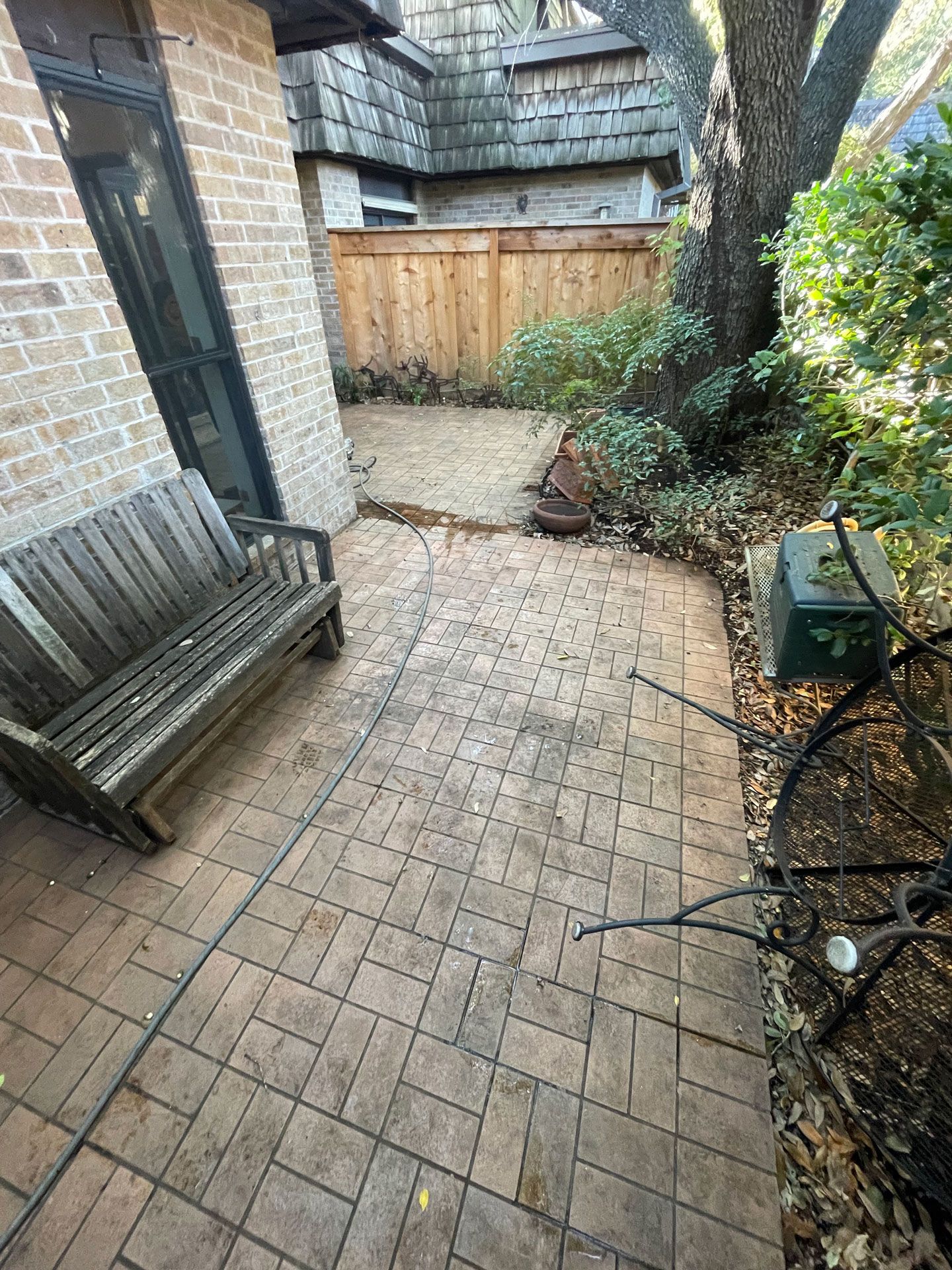 Dirty Backyard Floor – Fort Worth, TX – Dorsal Professional Services