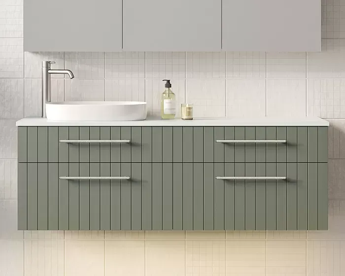 A Top View Of A Tiled Floor Bathroom And A Bathtub — Smart Tiles In South Kempsey, NSW