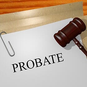 Papers used by a probate attorney in Providence, RI