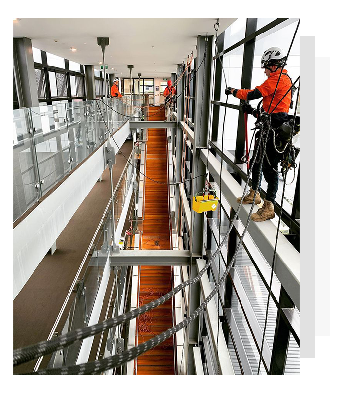 Difficult Access Services rope access technicians