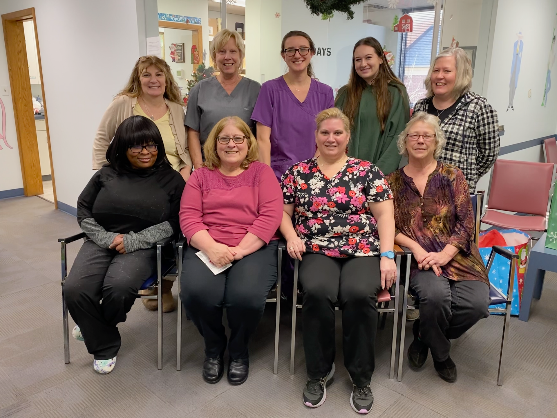 Office staff at Carroll Pediatric Center