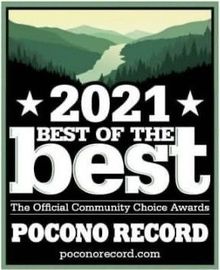 A logo for the best of the best community choice awards