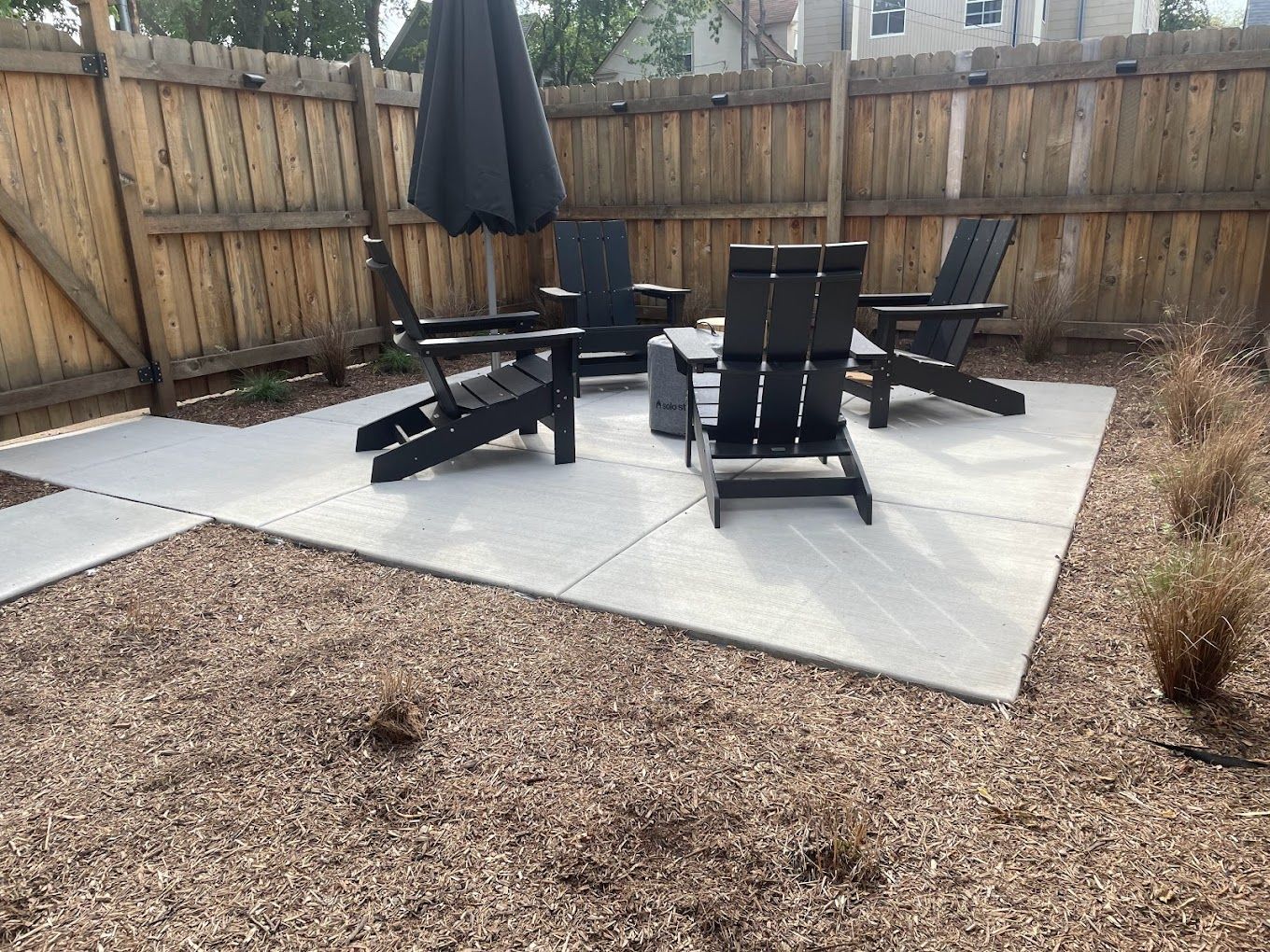 concrete patio in Oakville