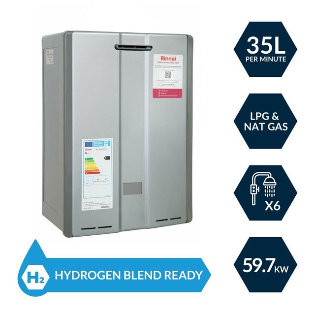 Non Condensing Tankless Rinnai Electric Tankless Water Heater