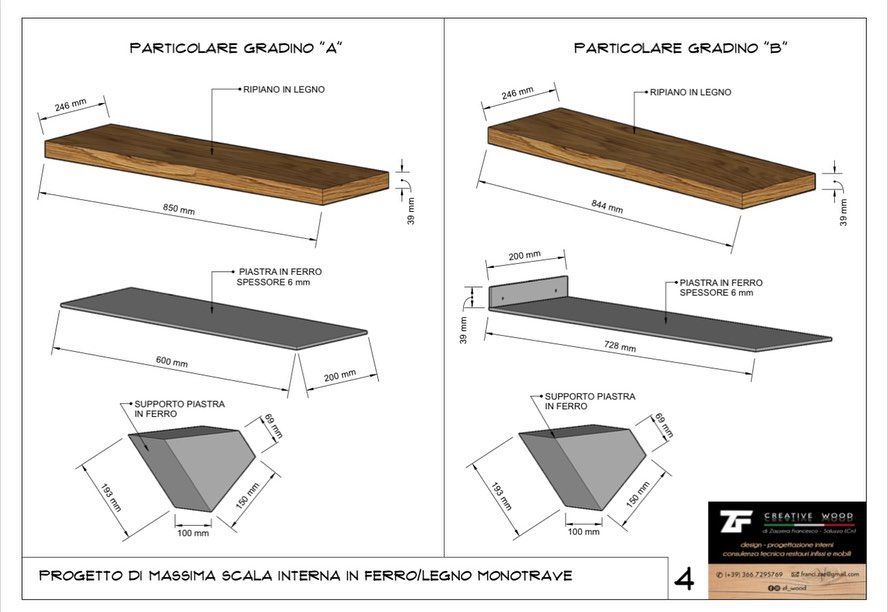 progettazione interni in legno
