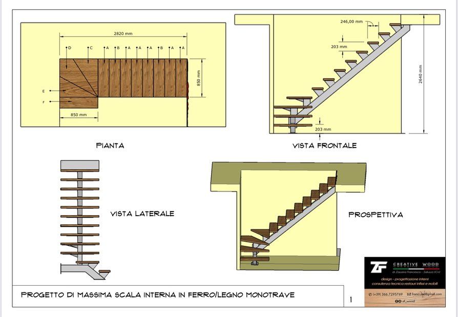 progettazione interni in legno