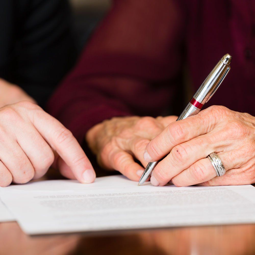 Signing on The Contract — Jefferson Hills, PA — Law Office of Howard F. Murphy