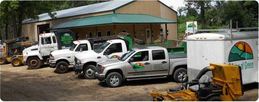 Service Vehicles — Landscape Equipment & Supplies Dealers in Anoka, MN