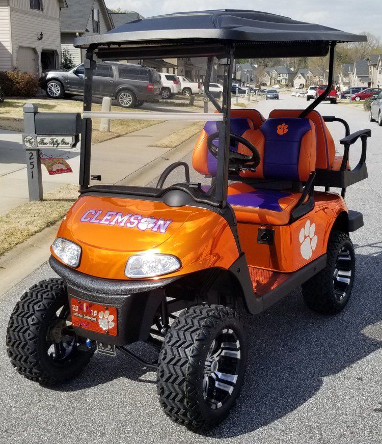 After Golf Cart Customization | Greenville, SC | Elite Custom Golf Carts LLC