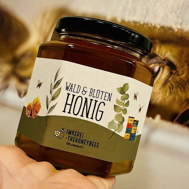 Wald & Blütenhonig 500g, flüssig