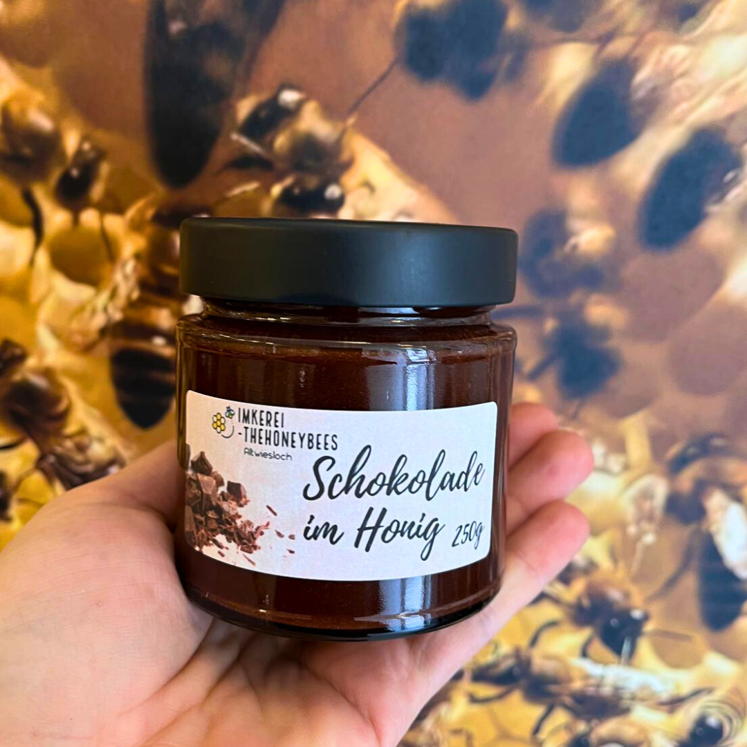 Schokolade im Honig, 250g