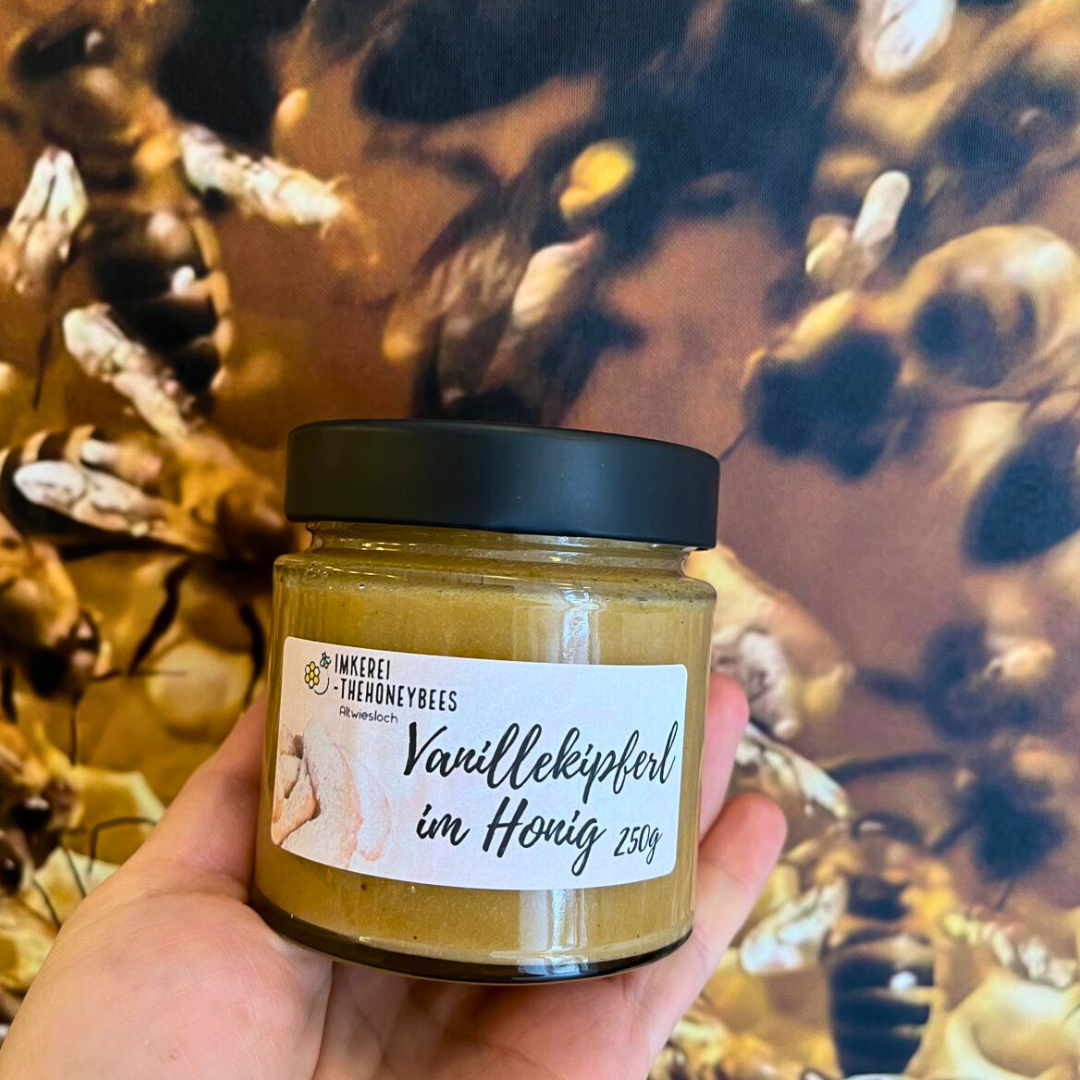 Vanillekipferl im Honig, 250g