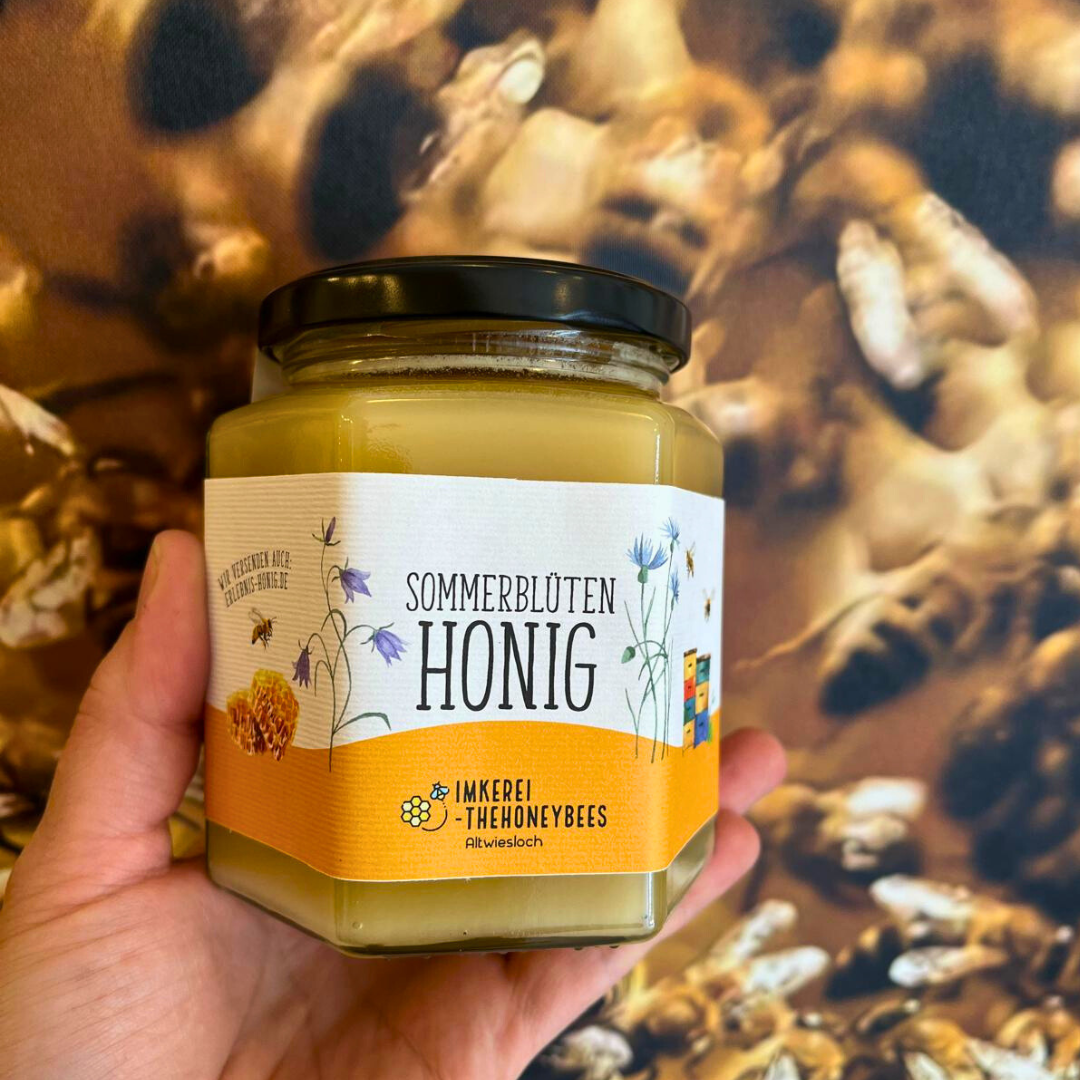 Sommerblütenhonig 500g, cremig