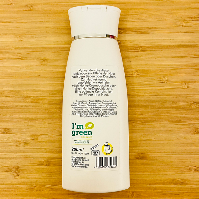 Milch-Honig-Bodylotion, 200ml