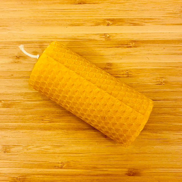 Bienenwachskerze - gerollt