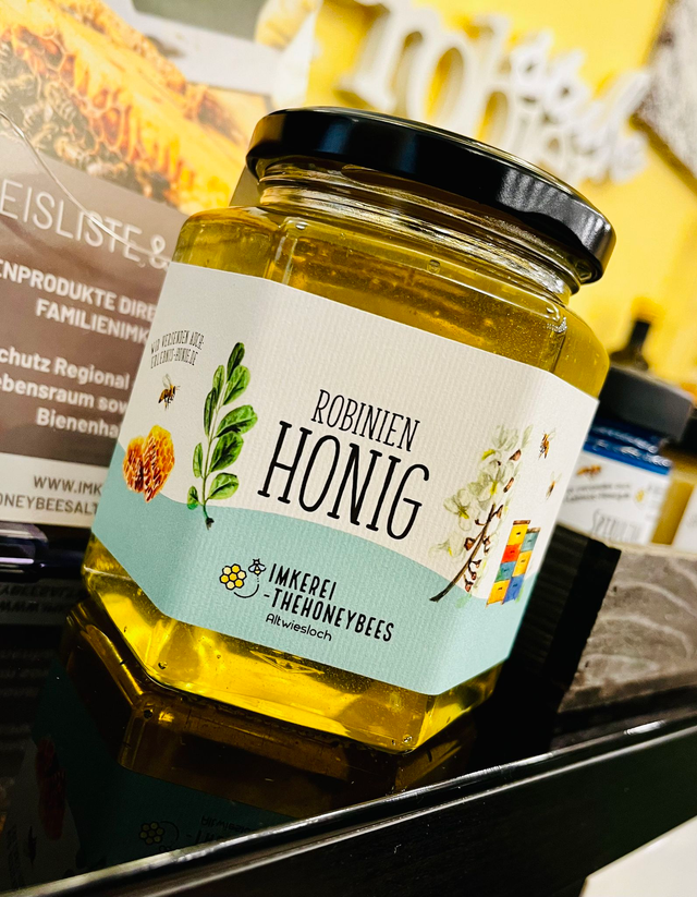 Robinienhonig (Akazienhonig) 500g, flüssig