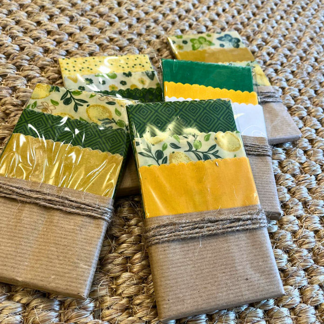 Bienenwachs-Tücher 3er Set