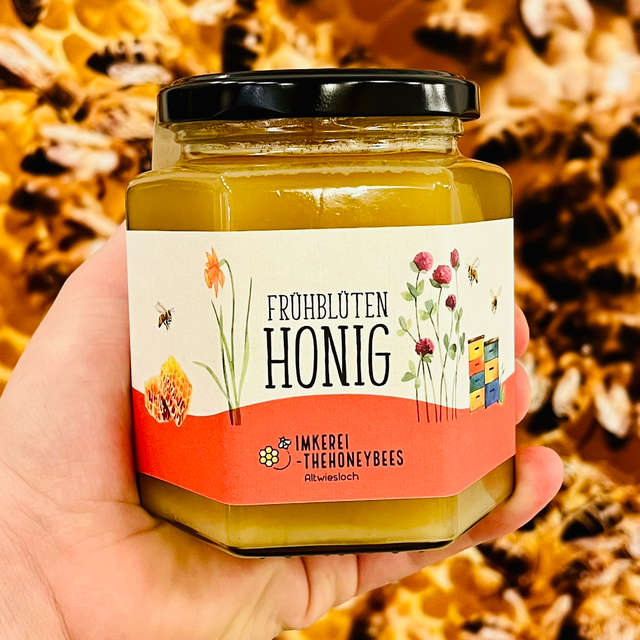 Frühblütenhonig 500g, cremig
