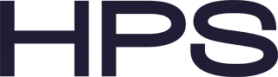 Logotipo de HPS en fuente azul oscuro sobre fondo blanco.