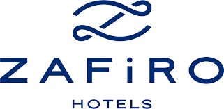 Logotipo de Zafiro Hotels, que presenta el símbolo 