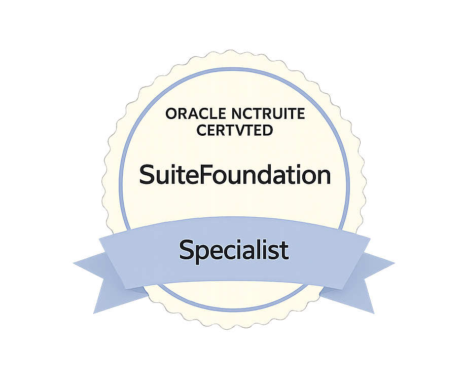 NetSuite SuiteFoundation Certification Badge