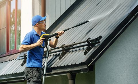 Roof Pressure Cleaning — Southfield, MI — Henderson’s Gutter Cleaning Service