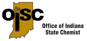 Logo of the Office of Indiana State Chemist: 