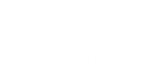 atomic blips full logo white