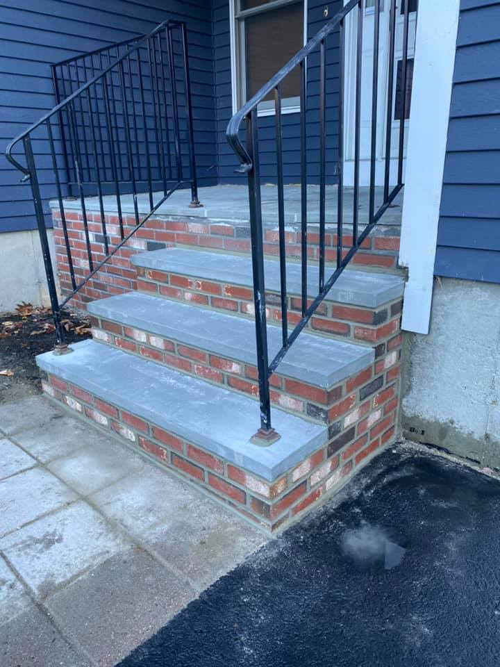 Patio Stairs | Worcester, MA | Craftsman Masonry and Restoration