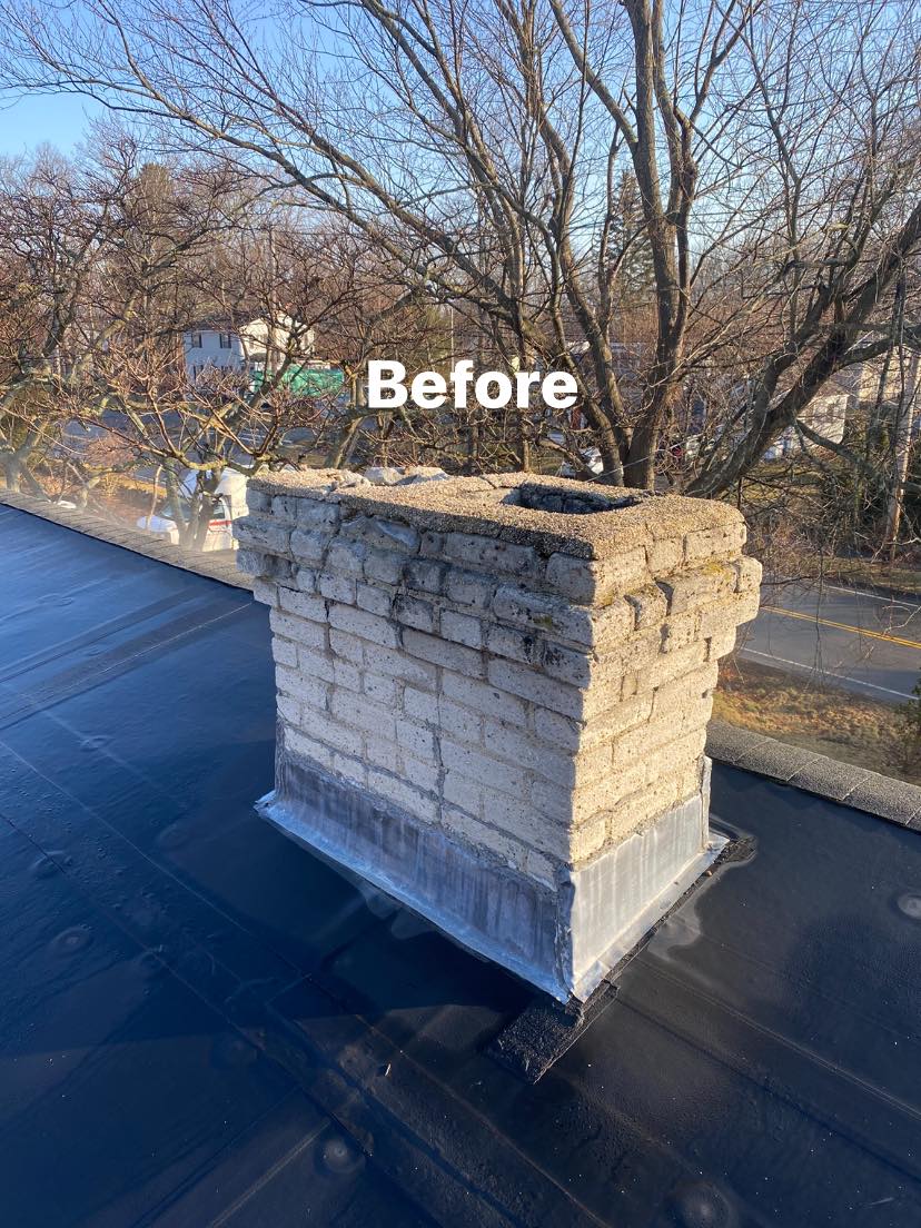 Old Chimney | Worcester, MA | Craftsman Masonry and Restoration
