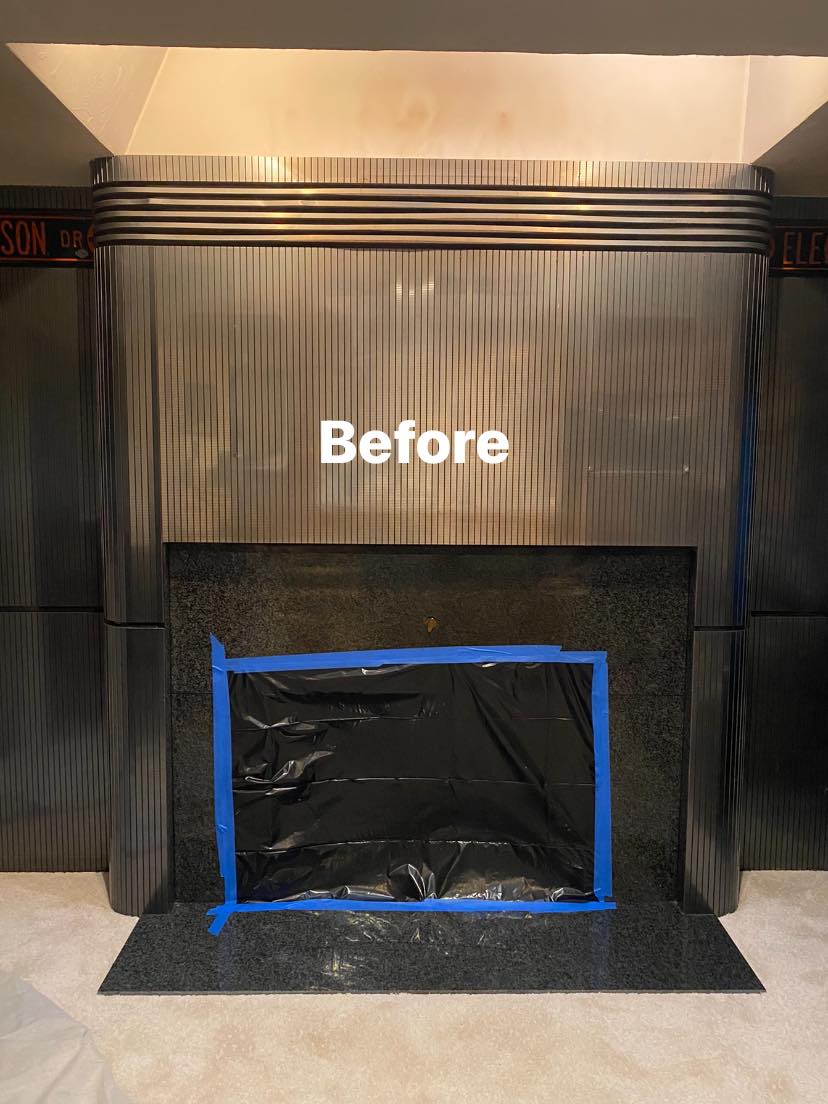 Before Fireplace Creation | Worcester, MA | Craftsman Masonry and Restoration