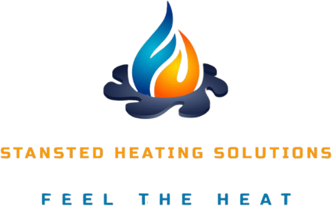 Logo for Hotshot Heating & Plumbing: Flame with a house outline, text reads 