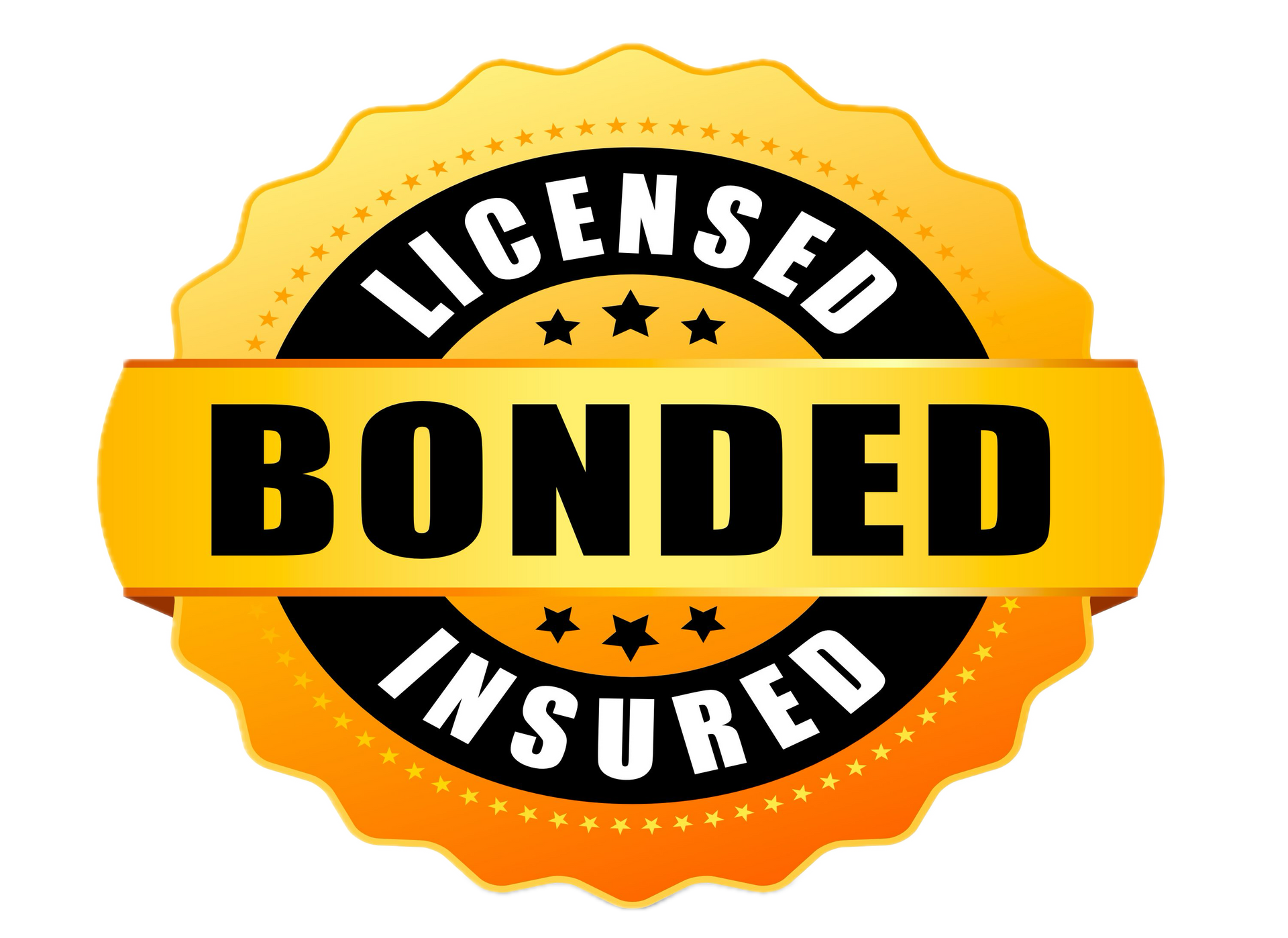 Licensed bonded and insured logo