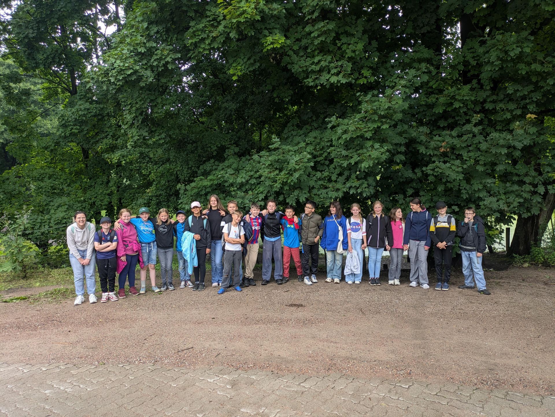 Exkursion der Klasse 5e zum Gut Wulfsdorf