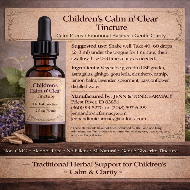 Children's Calm n' Clear Tincture