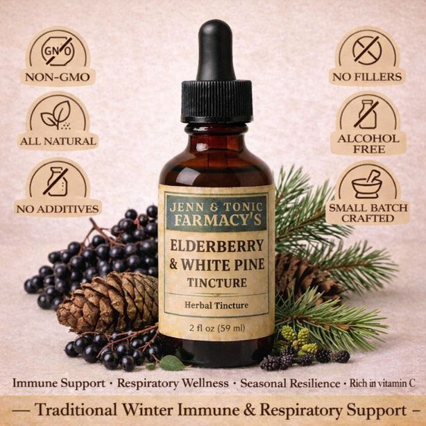 Elderberry & White Pine Tincture