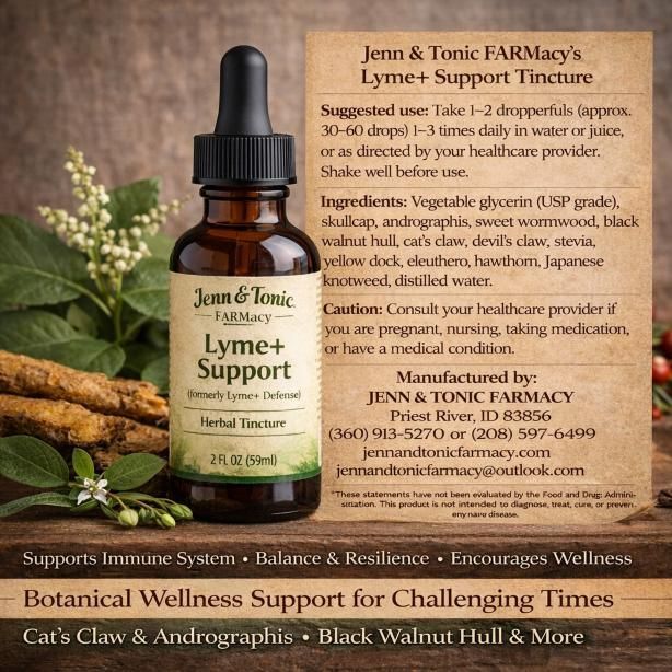 Lyme+ Support Tincture